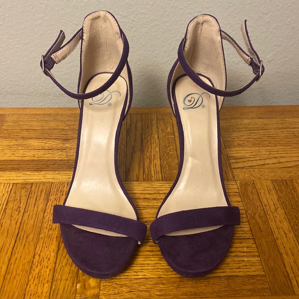 Suede Heels